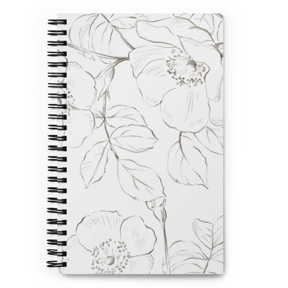 Floral notebook