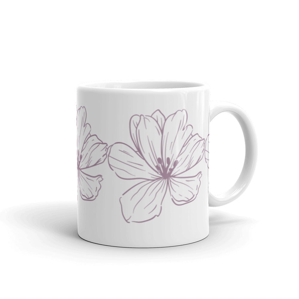 Flower mug