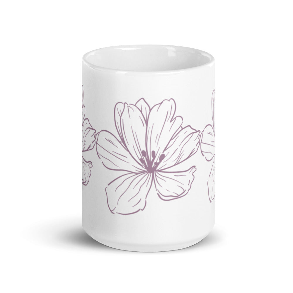 Flower mug