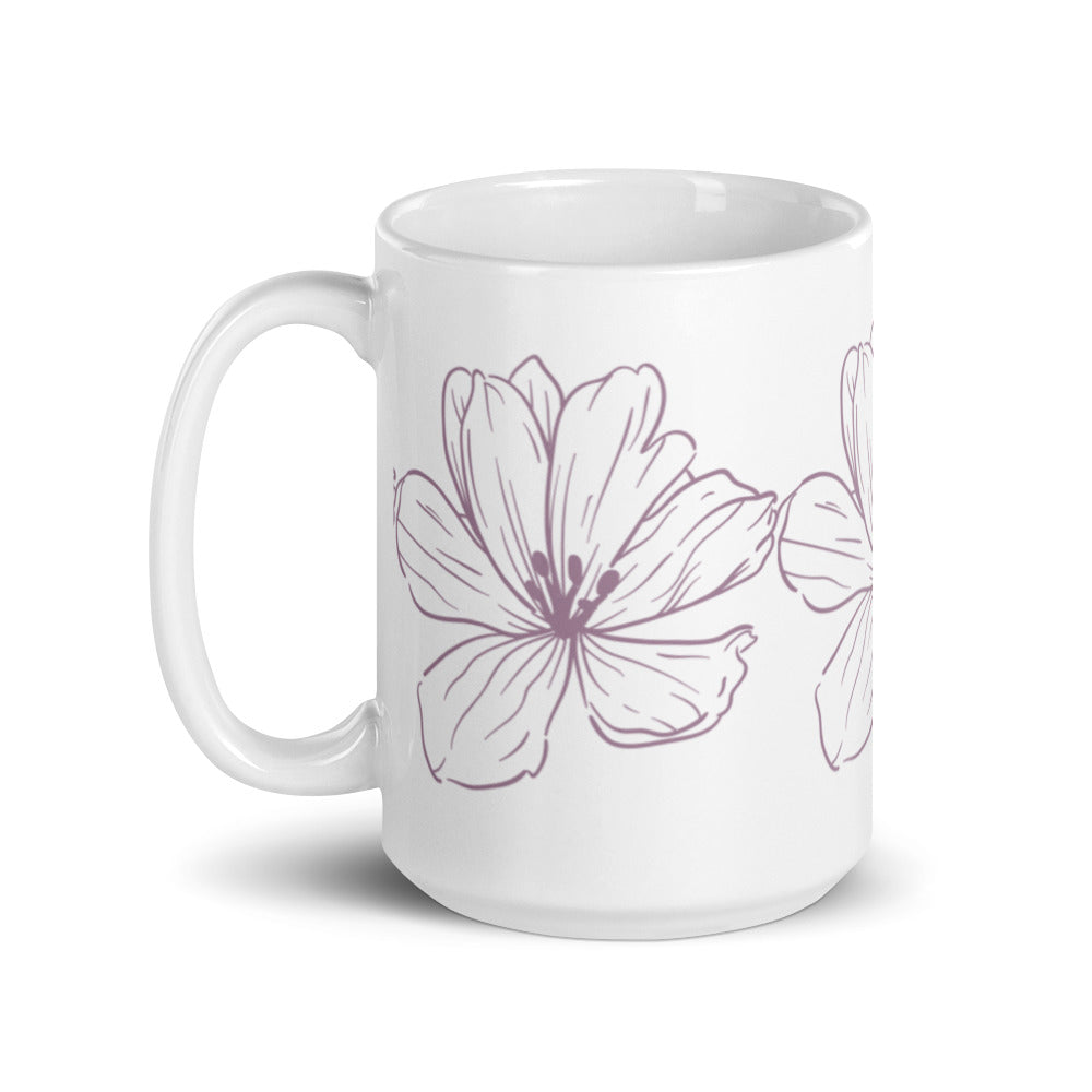 Flower mug