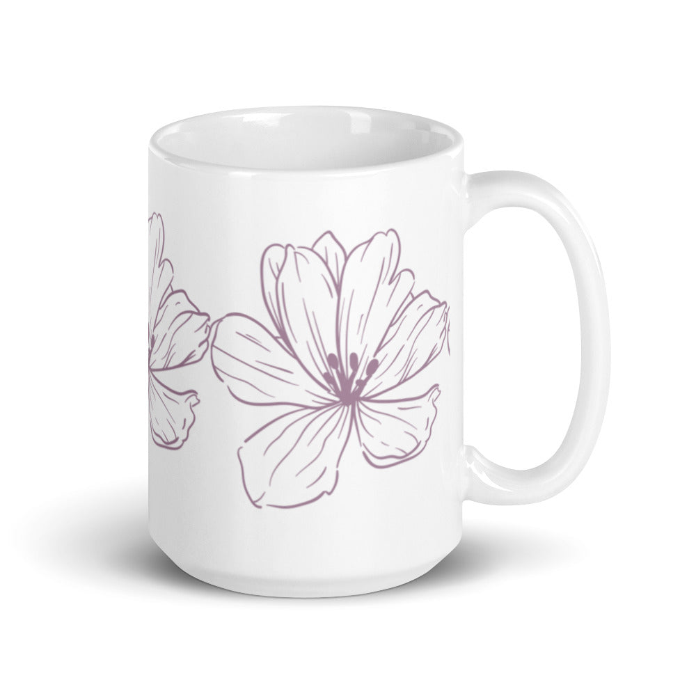 Flower mug